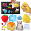 FUFUSQUISHY Surprise Punch Box – 14-Piece Squishy Toy Gift Set