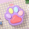 2100g Giant Purple Snowy Paw Taba Squishy