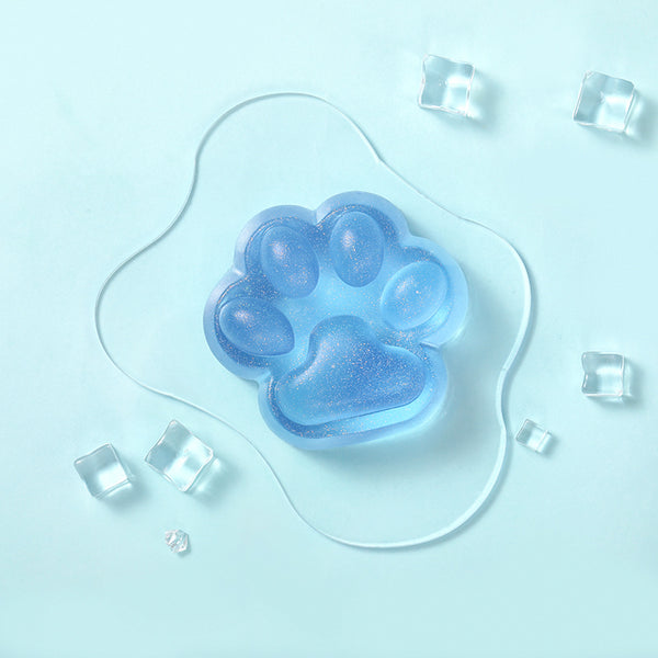 230g Crytal Blue Big Paw Taba Squishy