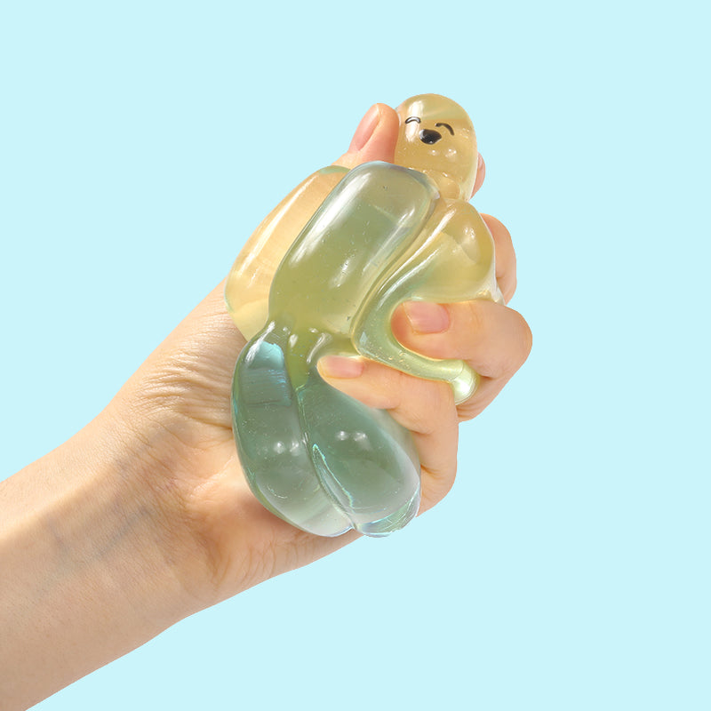 200g Crystal Yellow（split squishy) Noob Taba Squishy – FUFUSQUISHY