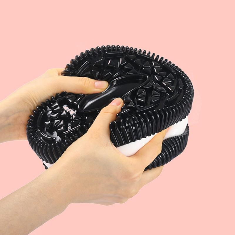1600g Giant Black Cookie Taba Squishy – FUFUSQUISHY