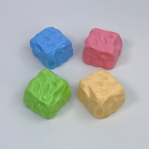 4pcs Rainbow Milk Cubes Squishy