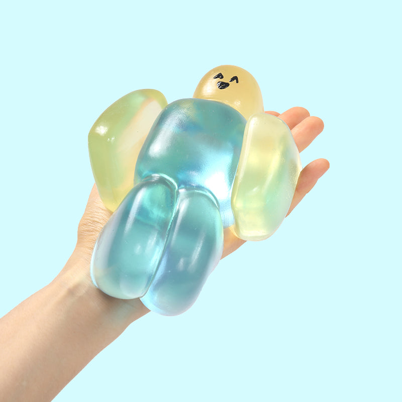 800g Crystal Yellow Robolx Noob Squishy – FUFUSQUISHY