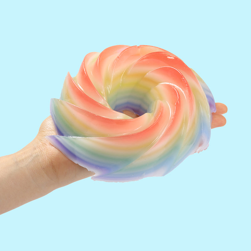 Crystal Wheel Cake Taba Squishy – FUFUSQUISHY