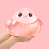 2100g Giant Crystal Pink Chicken Taba Squishy