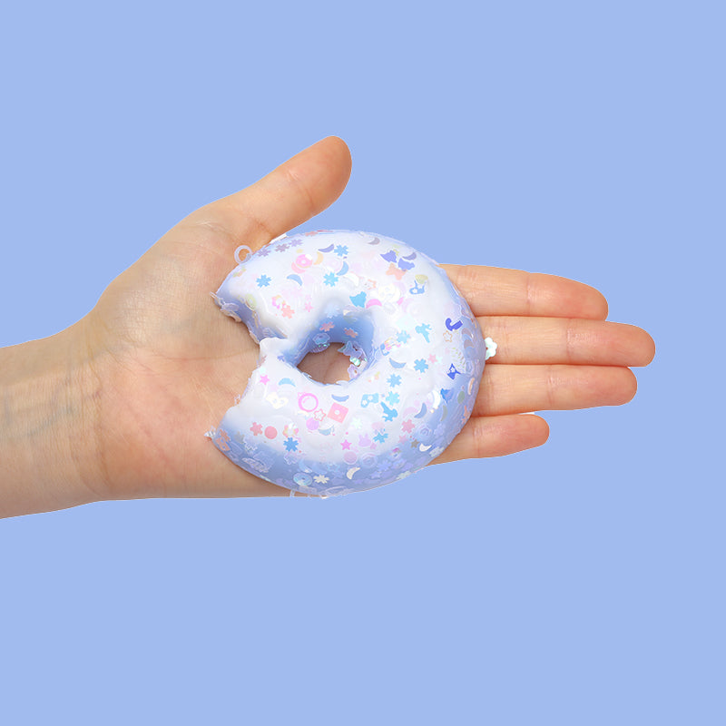 Blue Raspberry Squishee Adorable Blue Donut Squishy – FUFUSQUISHY
