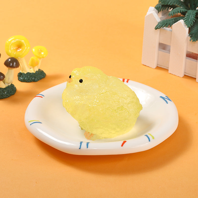 130g Yellow Crystal Chicken Taba Squishy – FUFUSQUISHY