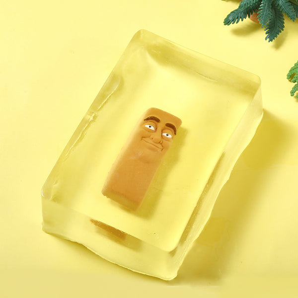 1600g Crystal Cube with Tong Tong Sahur Taba Squishy