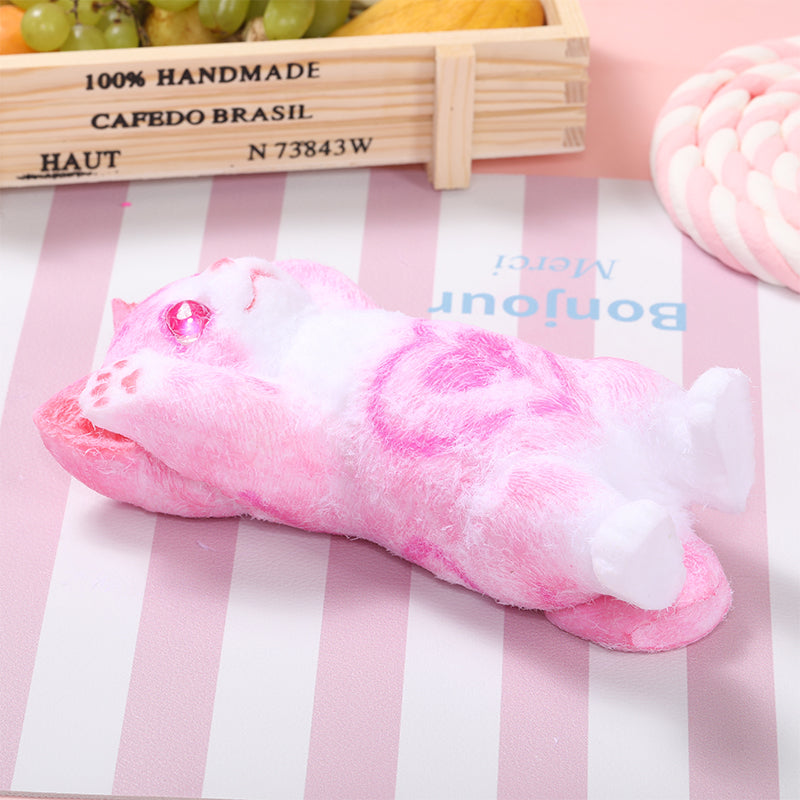 Pink Cheer Kitty Taba Squishy – FUFUSQUISHY