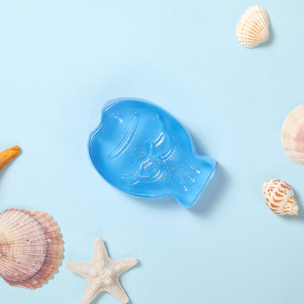 Blue Crystal Fish Taba Squishy