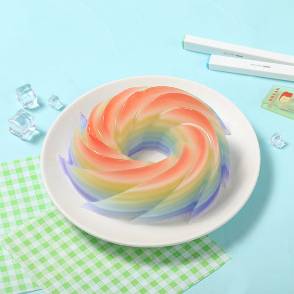 Crystal Wheel Cake Taba Squishy