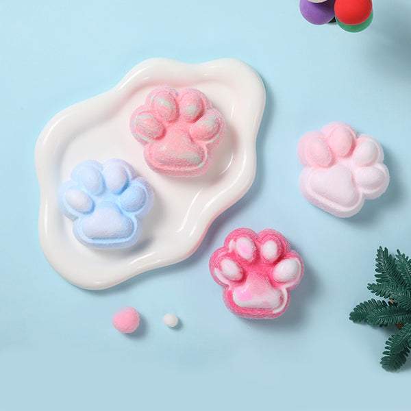4PC Limited-Edition Sweet Harmony Paw Set Taba Squishy