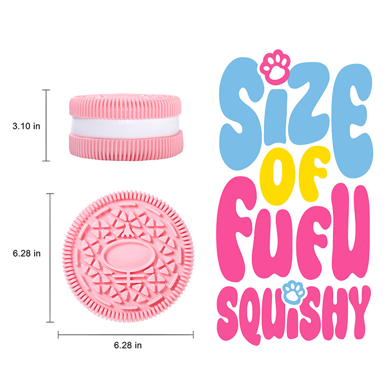 1600g Giant Pink Cookie Taba Squishy – FUFUSQUISHY