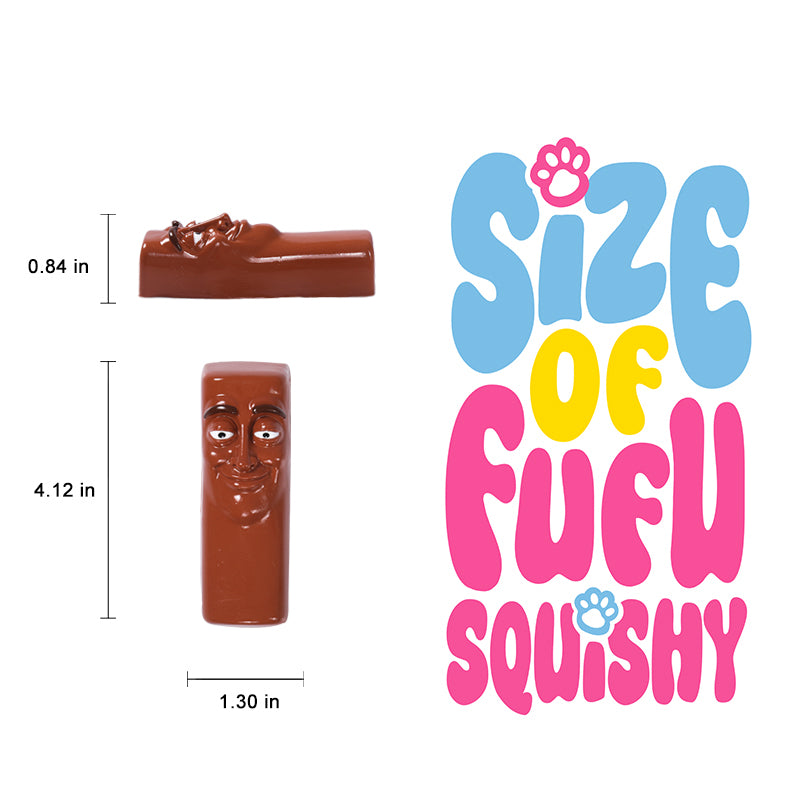 80g Dark Brown Tung Tung Sahur Taba Squishy – FUFUSQUISHY