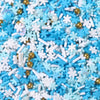 Blue&White Snowflake Charm Mix for DIY Squishy Balls – 60g (2.12 oz) Bag