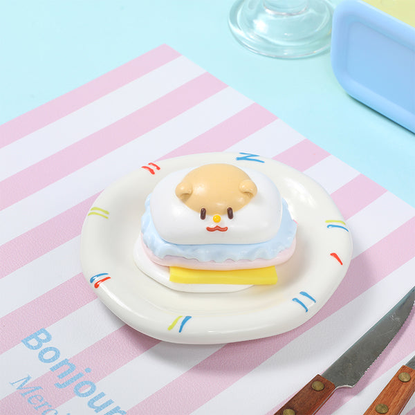 Hamster Burger Taba Squishy