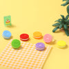 7PC Rainbow Cookies Taba Squishy