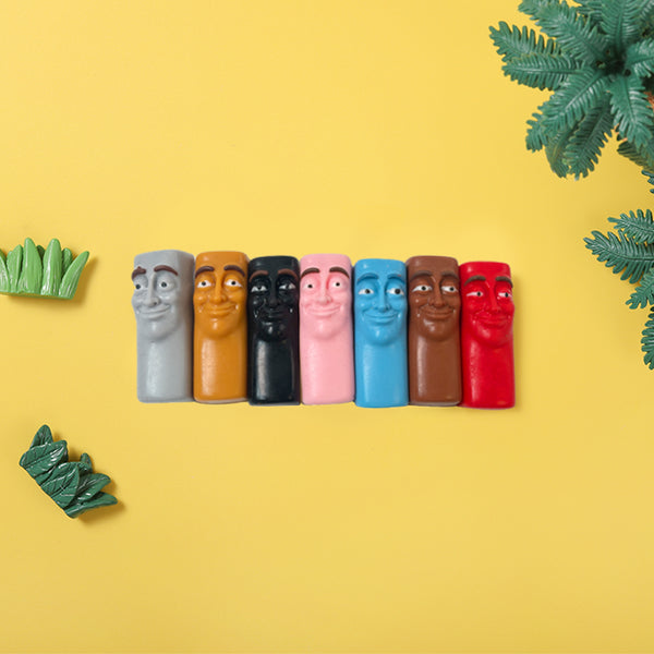 7pc Mini Tung Tung Sahur Taba Squishy