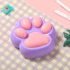 800g Super Large Purple Based Pink Cat Paw Taba Squishy