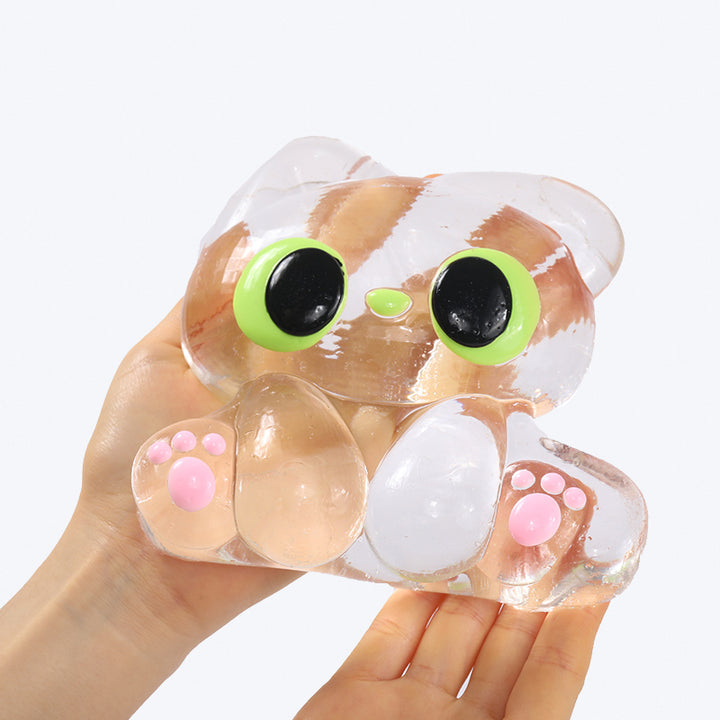 800g Crystal Elf Kitty Taba Squishy FUFUSQUISHY 800g Crystal Elf Kitty Taba Squishy FUFUSQUISHY
