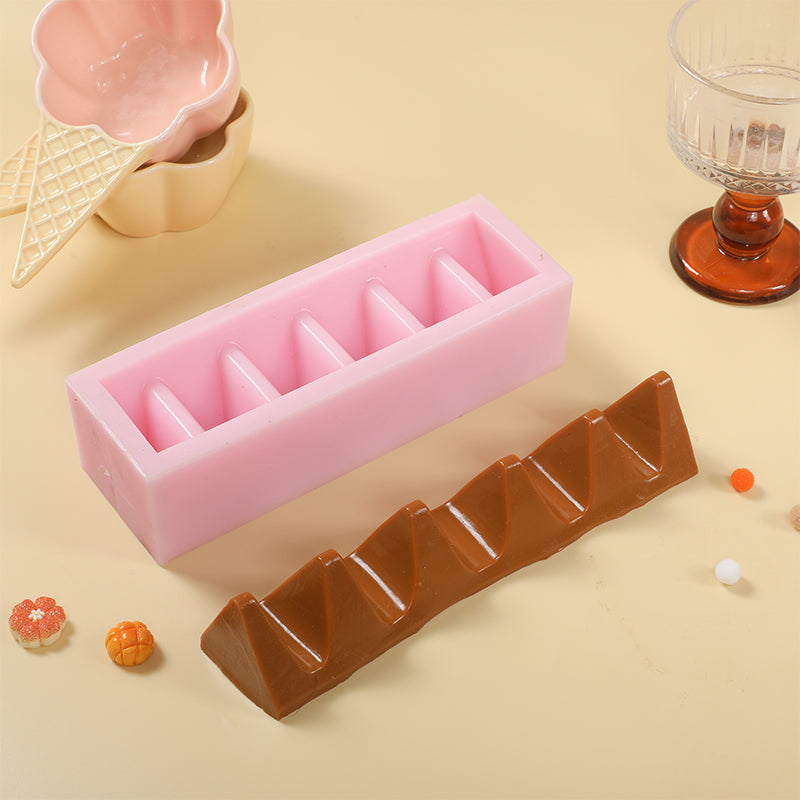 160g Triangle Chocolate Squishy Mold – FUFUSQUISHY
