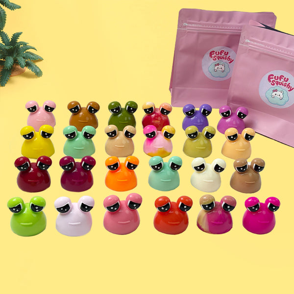 24PC Random Pou Squishy Blind Pack