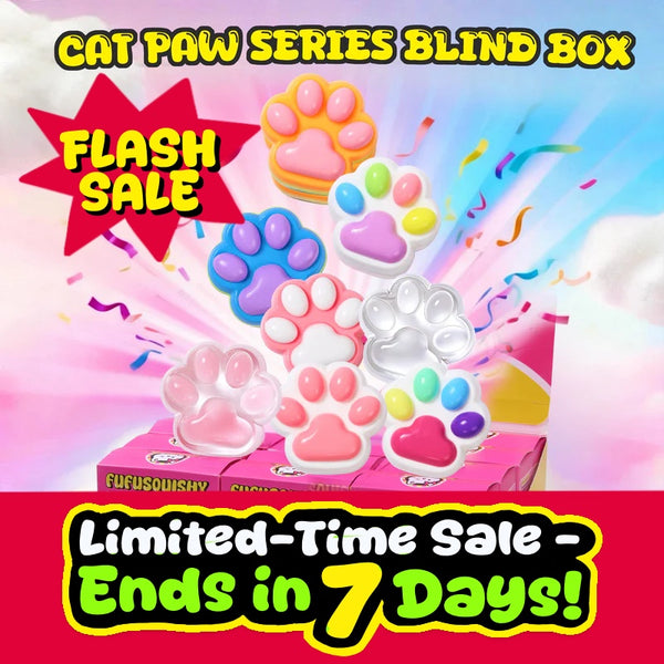 FUFUSQUISHY Cat Paw Squishy Blind Box