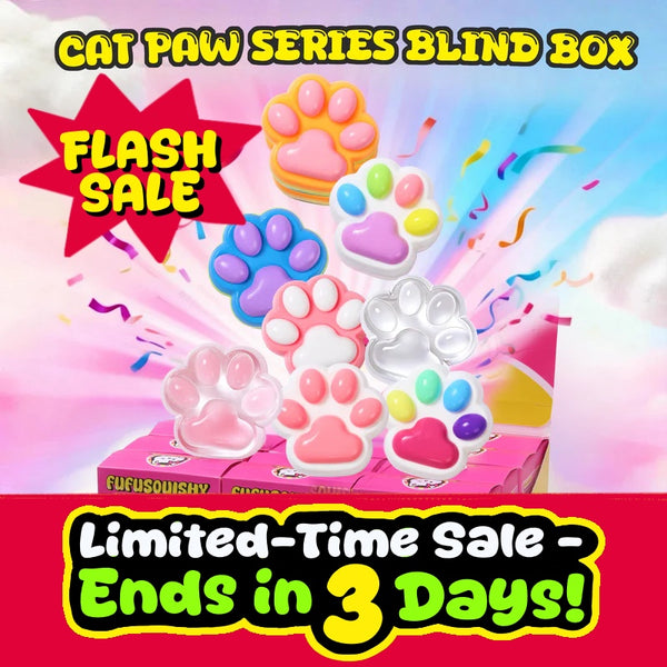 FUFUSQUISHY Cat Paw Squishy Blind Box