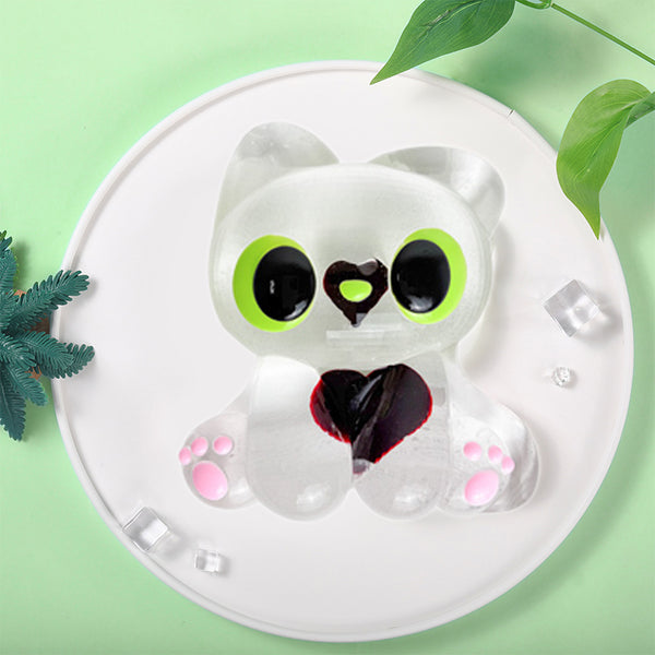800g Crystal Bloody Elf Kitty Taba Squishy