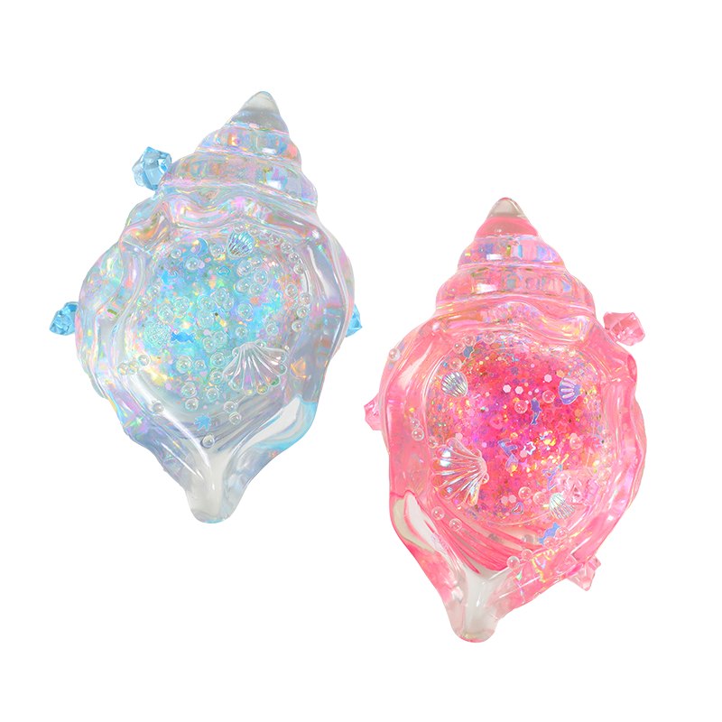 Squishy Shell Blue Crystal Conch Taba Squishy – FUFUSQUISHY