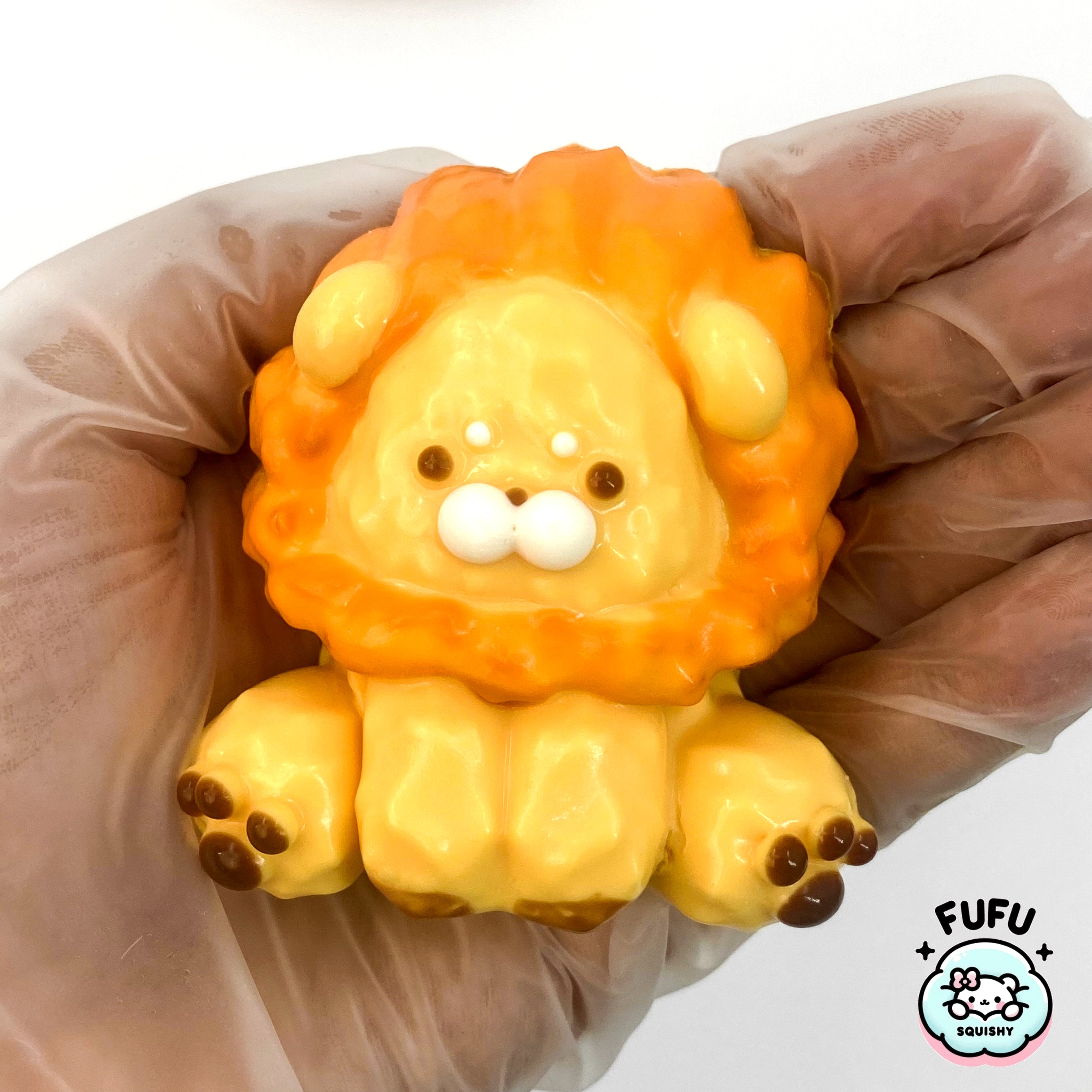 Lion Squishy FUFUSQUISHY Lion squishy fufusquishy